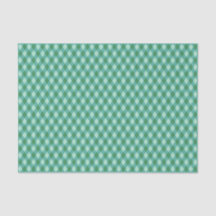 Retro Christmas Diamond Plaid - Groen & Blauwgroen