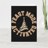 Retro Christmas Energy  Kaart (Voorkant)