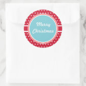 Retro Christmas Gift Label Stickers (Tas)