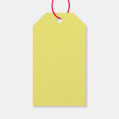 “Retro Christmas Gift Tag – Santa with Gifts” Cadeaulabel (Achterkant)