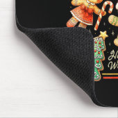 Retro Christmas Gingerbread Bakery North Le Cookie Muismat (Hoek)