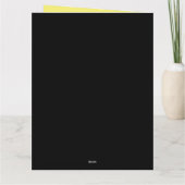 “Retro Christmas Greeting Card – Santa with Gifts” Kaart (Achterkant)