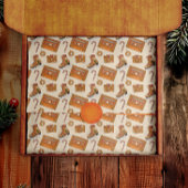 Retro Christmas Joy Tissuepapier