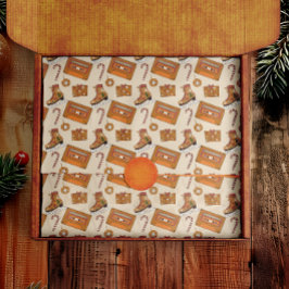 Retro Christmas Joy Tissuepapier