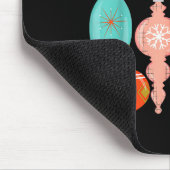 Retro Christmas Ornaments Mid Century Modern  Muismat (Hoek)