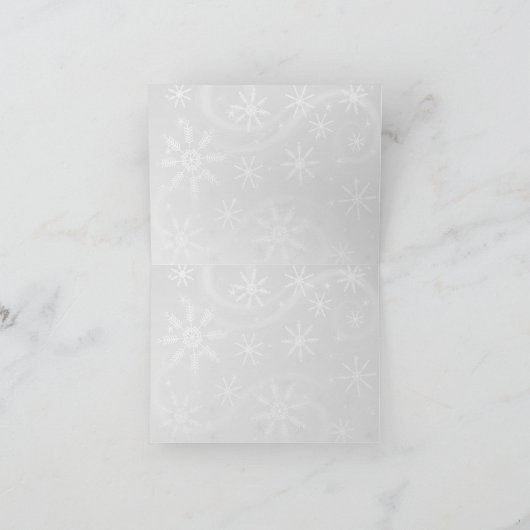 Retro Christmas Pin Up Feestdagen Kaart (Binnen)