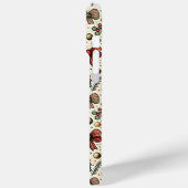  Retro Christmas Polka Dots Bows Pattern Case-Mate iPhone Case (Achterkant / Links)