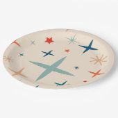 Retro Christmas Sparkle Holiday Party Papieren Bordje (Gekanteld)