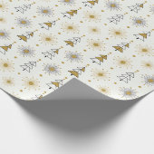 “Retro Christmas Trees | Mid Century Modern Cadeaupapier (Hoek)