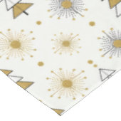 “Retro Christmas Trees | Mid Century Modern Tafelkleed (Gekanteld)