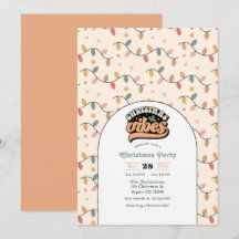 Retro Christmas Vibes Holiday Party