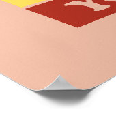 Retro Church/Event Greeting Welcome Sign Poster (Hoek)