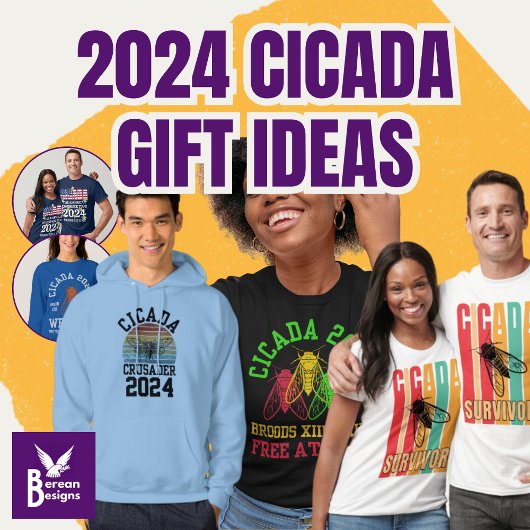 Retro CICADA OVERLEVENDE T-shirt