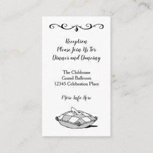 Retro Cinderella Black White - kaart voor aangepas