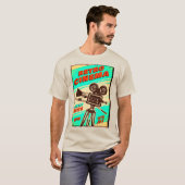Retro CINEMA Poster T-Shirt (Voorkant volledig)