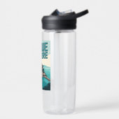 Retro Cinque Terre Hike Design Gift Waterfles (Links)