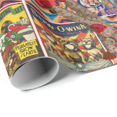 RETRO CIRCUS CHILD'S GIFT WRAP WRAPPING PAPIER (Rol Hoek)
