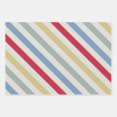 Retro Circus Classic Party Wrapping Paper Sheets (Voorkant 2)