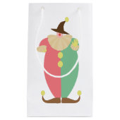 Retro Circus Clown Klein Cadeauzakje (Voorkant)