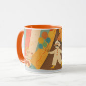 Retro Circus Mug Mok (Voorkant links)