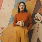 Retro Circus Mug Mok