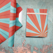 Retro circus patroon cadeaupapier