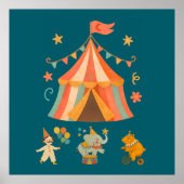 Retro Circus Poster (Voorkant)