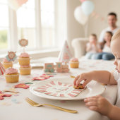 Retro Circus Theme Birthday Paper Napkins Servet