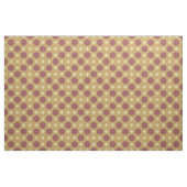 Retro Cirkel Bloem Patroon Stof (Fat Quarter)