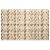 Retro cirkels 1970s patroon stof (Yard (91,4 cm))