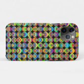 Retro-cirkels-abstract-geometrisch Case-Mate iPhone Case (Achterkant (horizontaal))