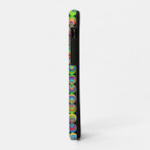 Retro-cirkels-abstract-geometrisch Case-Mate iPhone Case (Achterkant/links)