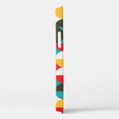 Retro Cirkels: Kleurrijke Hipster Patroon. Case-Mate iPhone Case (Achterkant / Rechts)