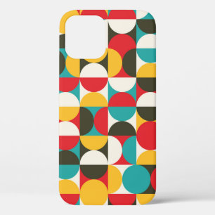 Retro Cirkels: Kleurrijke Hipster Patroon. Case-Mate iPhone Case