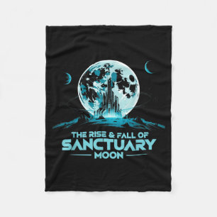 Retro citaat De opkomst en ondergang van Sanctuary Fleece Deken