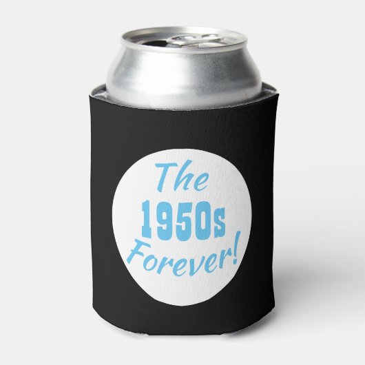 Retro Citaten uit de Jaren 50 50s Blikjeskoeler (Blikje Voorkant)