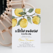 Retro Citroen Baby shower Invitation Kaart