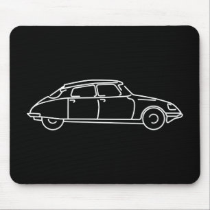Retro Citroen DS 19 der Haifisch Muismat