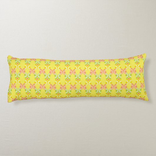 Retro Citrus Body Pillow Lichaamskussen (Achterkant)