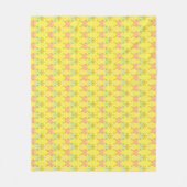 Retro Citrus Fleece Blanket (3 maten) Deken (Voorkant)