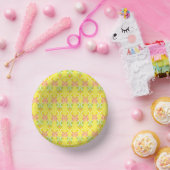 Retro Citrus Paper Bowls Papieren Kommen (Feest)