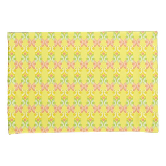 Retro Citrus Pillowcases (2 grootten) Kussensloop (Voorkant-Rechts)