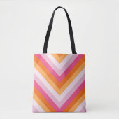 Retro Citrus Rush Tote Bag (Voorkant)
