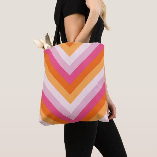 Retro Citrus Rush Tote Bag (Dichtbij)