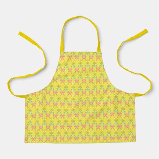 Retro Citrus Small Apron Schort (Voorkant)