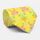 Retro Citrus-Stropdas Stropdas (Opgerold)