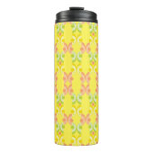 Retro Citrus Thermal Travel Tumbler Thermosbeker (Voorkant)