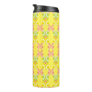 Retro Citrus Thermal Travel Tumbler Thermosbeker