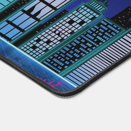 Retro City-1 Gaming Mousepad Bureaumat (Hoek)