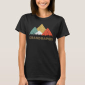 Retro City of Grand Rapids Mountain Shirt (Voorkant)